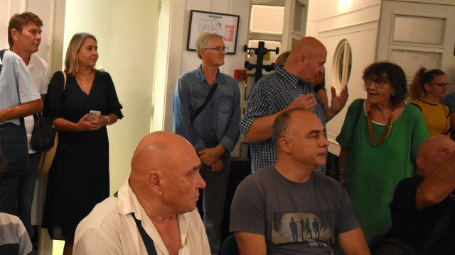 Отварање изложбе Владе Њарадија