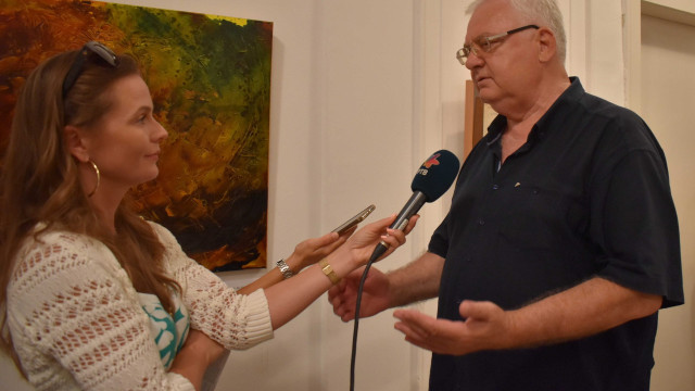 Отварање изложбе Владе Њарадија