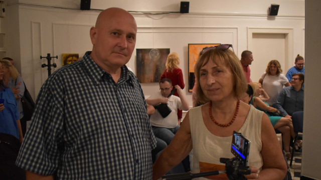 Отварање изложбе Владе Њарадија