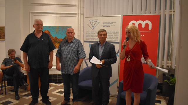 Отварање изложбе Владе Њарадија