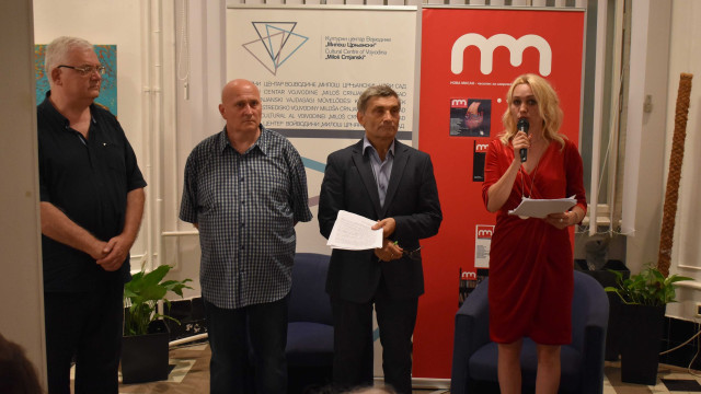 Отварање изложбе Владе Њарадија