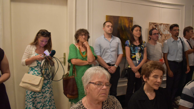 Отварање изложбе Владе Њарадија