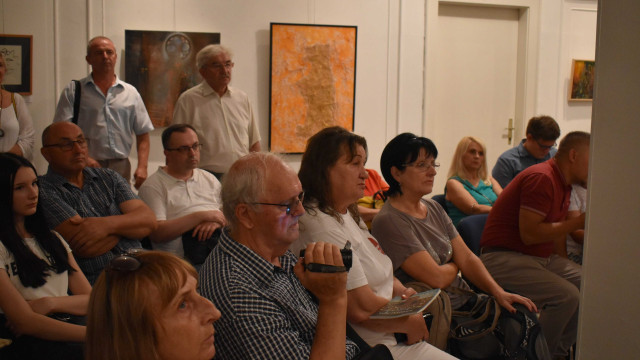 Отварање изложбе Владе Њарадија