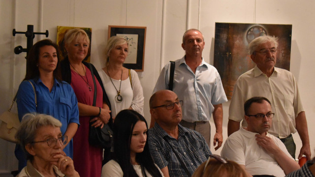 Отварање изложбе Владе Њарадија