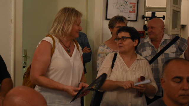 Отварање изложбе Владе Њарадија