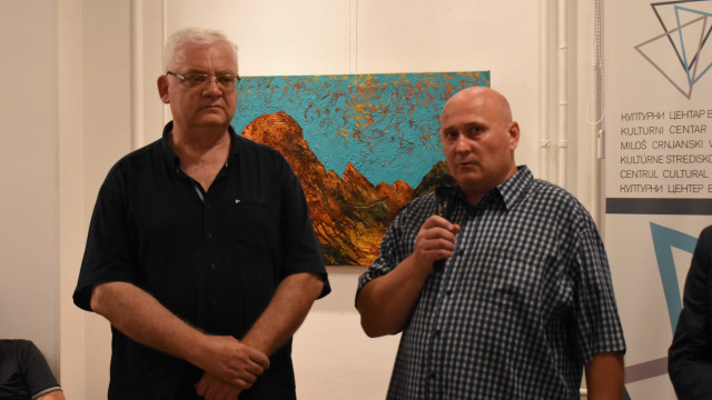 Отварање изложбе Владе Њарадија